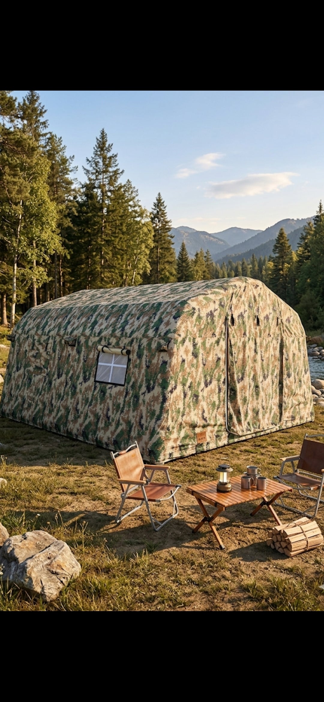 Barracks Winter Marquee | 6m x 4m